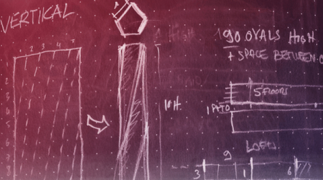 Vertikal Metaverse early sketches