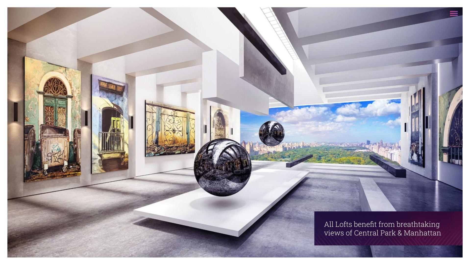 Loft Interior in Vertikal Metaverse